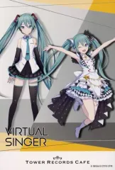 【中古】ポストカード 初音ミク ポストカード 「プロジェクトセカイ カラフルステージ! feat.初音ミク×TOWER RECORDS CAFE」 メニュー注文特典