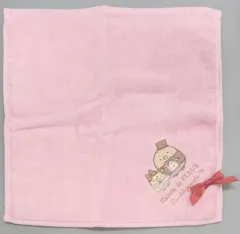 【中古】雑貨 とんかつ＆えびふらいのしっぽ タオルハンカチ 「すみっコぐらし×Maison de FLEUR」