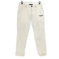 【美品】ラフアンドスウェル パンツ ライトベージュ ストレッチ  メンズ M ゴルフウェア rough＆swell