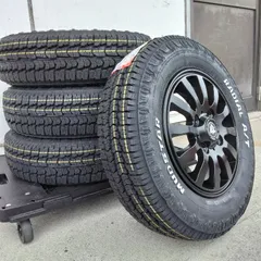 新品/4本セット 軽トラック 12インチ タイヤホイール MUD-Xii マッドスター ラジアル AT 145/80R12 車検対応のサムネイル