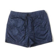 【美品】LOUIS VUITTON ルイヴィトン パンツ サイズ:L / メッシュライナー付き 3Dポケット モノグラム ボード ショーツ (1A5D5Z) / ネイビー 紺 / イタリア製 / ボトムス ショーツ【メンズ】【中古】