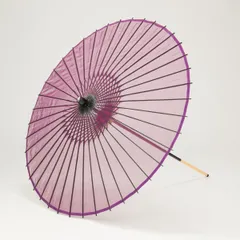 絹和傘 尺５寸（直径約85cm） 無地 / 紫