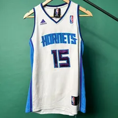 【adidas・NBA】HORNETS 背番号15 WALKER ゲームシャツ（白）のサムネイル