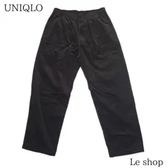 UNIQLO ユニクロ コーデュロイイージーアンクルパンツ ブラック Мサイズ 中古