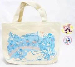 【中古】タオル・手ぬぐい(キャラクター) TypeA トートバッグ(缶バッジ2個付き) 「Happyくじ 初音ミク 2013 SUMMER VER. ファミリーマート限定」 G賞