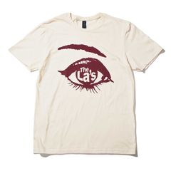 The LA's バンド 公式 Tシャツ Rouge Big Eye ナチュラル 半袖 新品 UKロック