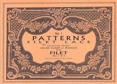 【洋書】フィレレース図案集 5冊セット　Patterns Filet Lace From Collection  No.１・２・３・５・６