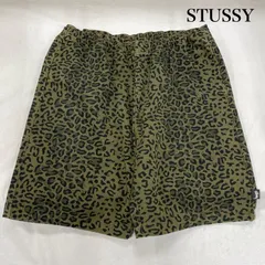 old stussy レオパード ハーフパンツ ステューシー ワコマリア 90s OLD STUSSY 紺タグ ハーフパンツ ステューシー - メルカリ
