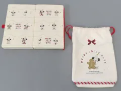 【中古】クッション・本体 白いリルリンリン ポータブルクッション 「ディズニー・クリスマス2024」 東京ディズニーリゾート限定