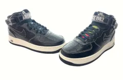 ナイキ NIKE 21年製 AIR FORCE 1 MID 07 LV8 Our Force 1 エア フォース ミッド アワー フォース 黒 DV1029-010 メンズ靴 スニーカー ブラック 27cm 104-shoes140