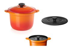 ル・クルーゼ ココット・エブリィ 20 オレンジ インナーリッド（内蓋）付 【日本正規販売品】