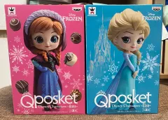 ディズニー アナと雪の女王 キューポスケット フィギュア アナ エルサ セット