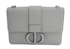 ディオール Dior ショルダーバッグ 30 モンテーニュ M9203UMOS レザー グレー
