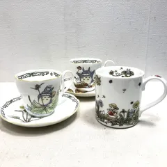 値下げ【美品】Noritake ノリタケ となりのトトロ カップ&ソーサーペア(キノコ・カナムグラ)　スペシャルコレクション マグカップ(へびいちご編)　■