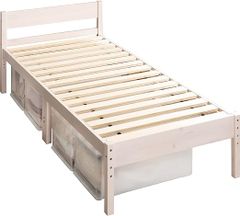 IKEA MANDAL 収納付きベッド シングル 90×200cm - メルカリ