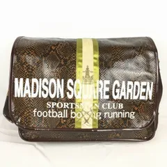 Accessoires De Mademoiselle アクセソワ ドゥ マドモワゼル　パイソン柄　ショルダーバッグ〈茶/BROWN〉メッセンジャー/bag〕菅NO.WB12-23<sale>