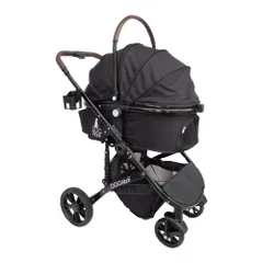 【訳あり】 ペットカート 犬 カート おしゃれ 分離式 対面式 小型犬 中型犬 猫 多頭飼い 耐荷重20KG ドライブボックス ドッグカート （ブラック) DOGWooF