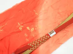 【一輝堂】【着物】和装小物　帯締め帯揚げセット　帯締　帯揚　高麗　金糸　25w02-3143