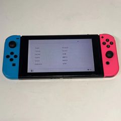 【ジャンク品 　本体破損　液晶表示不良】Nintendo Switch  HAC-001 ジョイコン付き