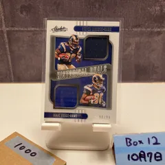 2020 Panini Absolute Steven Jackson Isaac Bruce 90/99 Los Angeles Rams Historical Duals ジャージ パッチ カード