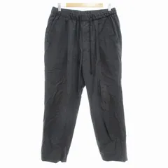 ヘルスニット healthknit イージーパンツ ドローストリング テーパード M グレー /UO