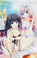 【中古】タペストリー [単品] 鷺澤有里栖＆常坂二乃 描き下ろしB2タペストリー 「PS4/Switchソフト D.C.4 ～ダ・カーポ4～ 完全生産限定版」 同梱特典