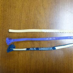 三分紐　まとめ売り3本セット　絹100％　日本製