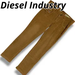 DIESEL ディーゼル Grupee-D ブラウン コーデュロイ スーパースリムスキニーパンツ コットン97% W27 Sサイズ相当 インド製 ローウエスト レディース カジュアル 982H