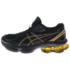 ASICS (アシックス) GEL-KINETIC FLUENT ゲルキネティック フルーエント ローカットスニーカー ブラック/イエロー US9/27cm 1203A591-001