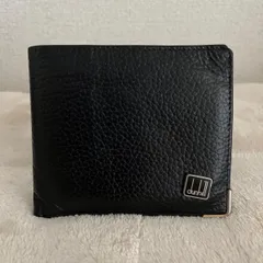 Dunhill 二つ折り財布 黒 ダンヒル ブラック