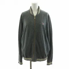 ポールスミス PAUL SMITH ジップアップジャケット アウター 長袖 ロゴワッペン XL グレー /NQのサムネイル