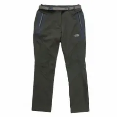 ザノースフェイス THE NORTH FACE トレック パンツ トレッキング ストレッチ 厚手 ボトムス NFP6PF85 73 カーキ ur87 【中古】