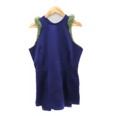 ファセッタズム FACETASM カットソー ノースリーブ レース S パープル サンプル品 /YK26のサムネイル