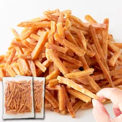 【送料無料】【ネコポス出荷】【210g×2袋】国産黄金千貫使用!お芋の風味を大切にした!!希少糖入り芋けんぴ 210g×2袋 油菓子/さつまいも/菓子/おやつのサムネイル
