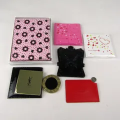 イヴサンローラン/ブルガリ/コーチ/クレージュ他 手鏡 コンパクトミラー 7点セット まとめて 大量 ブランド レディース 【中古】