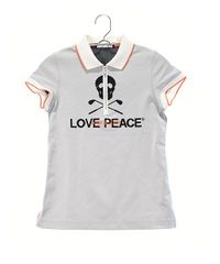 MARK&LONA 半袖 ポロシャツ ハーフジップ グレー系 - メルカリ