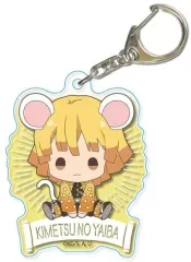【中古】キーホルダー・マスコット(キャラクター) 我妻善逸 きゃらっちゅ! アクリルキーホルダー 「鬼滅の刃」