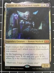Mtg シングル:   Eriette of the Charmed Apple (魔法の林檎のエリエット) Foil版　エルドレインの森