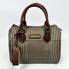 ポロラルフローレン ミニボストンバッグ　ハンドバッグ レザー ブラウン美品 New arrivals】ポロ ラルフローレン ミニ ボストンバッグ