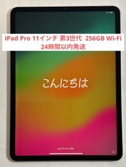 【目立つ傷なし・24時間以内発送】iPad Pro 第3世代 Wi-Fiモデル  256GB