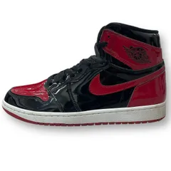 NIKE AIR JORDAN 1 RETRO HIGH OG パテント ジョーダン1 ブレッド スニーカー 555088-063  ナイキ 28cm 85777A1