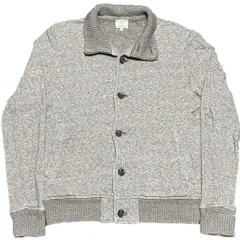 GREEN LABEL RELAXING コットンスウェットカーディガン ブラウン Sサイズ