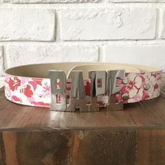 a bathing apeメタルロゴ レザーベルト a bathing apeメタルロゴ レザーベルト エイプ アベイシングエイプ