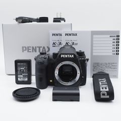 ★ショット数奇跡の15回・新品同様品★ PENTAX ペンタックス K-3 Mark III ボディ ブラック #2580