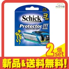 2024年最新】シック schick プロテクタースリー 3枚刃 替刃 (8コ入)の