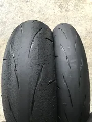 BS◎R10・R10 EVO. 前後セット. 120/70ZR17. 180/55ZR17. RS372