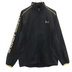 UNDER ARMOUR アンダーアーマー トレーニング ウインドブレーカー LG 黒 メンズ 古着