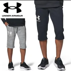 アンダーアーマー UNDER ARMOUR UA RIVAL TERRY 3/4 PANTS 1384819 7分丈 クロップド パンツ