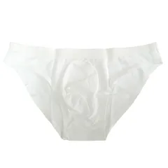 ビキニ メンズ ブリーフ シームレス ローライズ 大きいサイズ 薄手 軽量 軽い 涼しい 響かない 立体 ぴったり セクシー 透け感 さらさら ms6