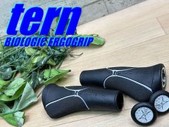 テルスポ イチ推し!! 未使用品!! tern Verge 完成車外し BIOLOGIC ERGOGRIP SINGLE LOCK-ON ターン バージュ バイオロジック グリップ シングルロックオングリップ ミニベロ クロス MTB DAHON D-298